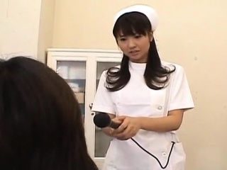 Misato Kuninaka nurse is fucked with medical tools and